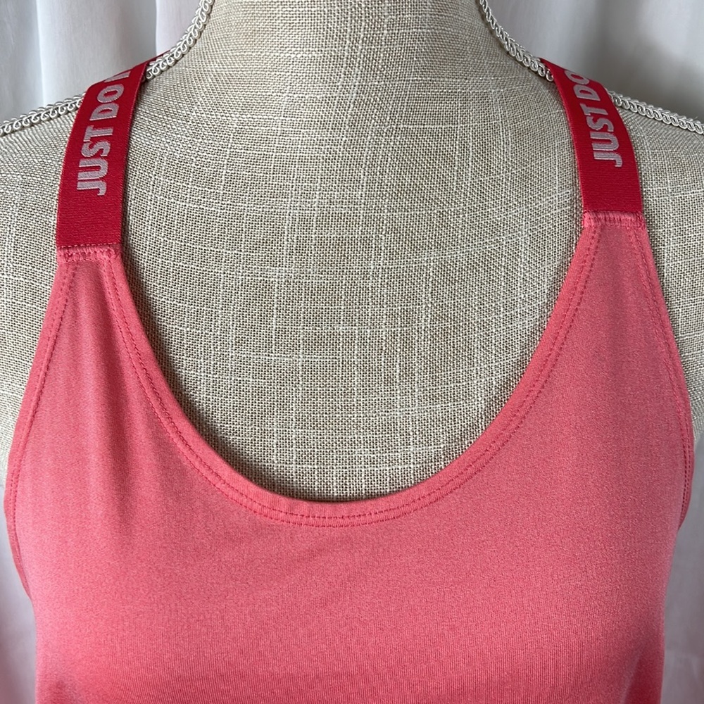 Nike M Pink Racerback Tank - Picture 2 of 10